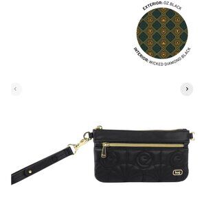 LUG Super Metro XL - NWT Wicked Collection - Black with Gold Hardware